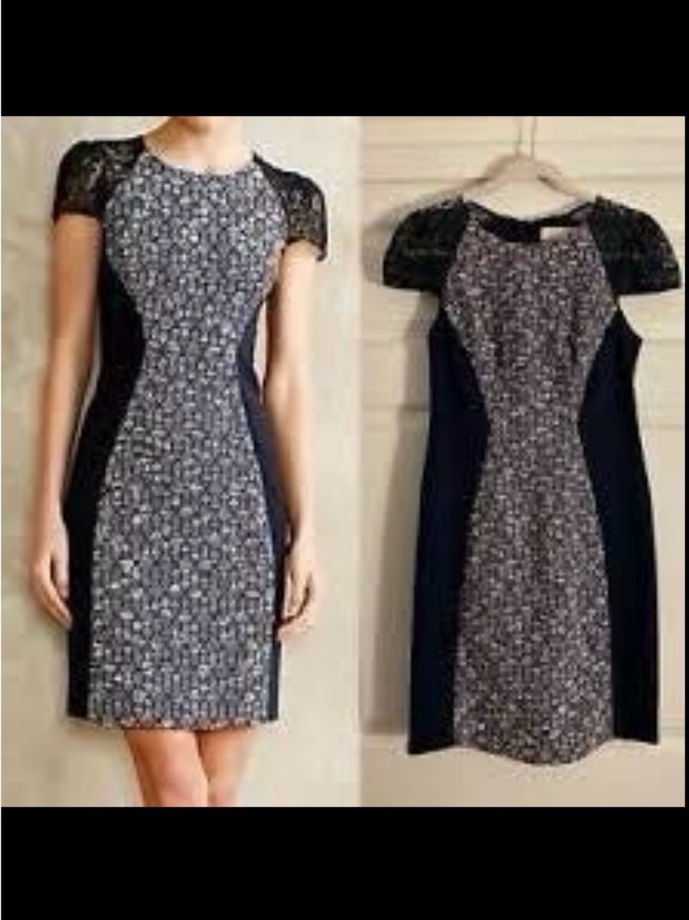 Anthropologie Moulinette Soeurs Tweed Sheath Dress. Size 4